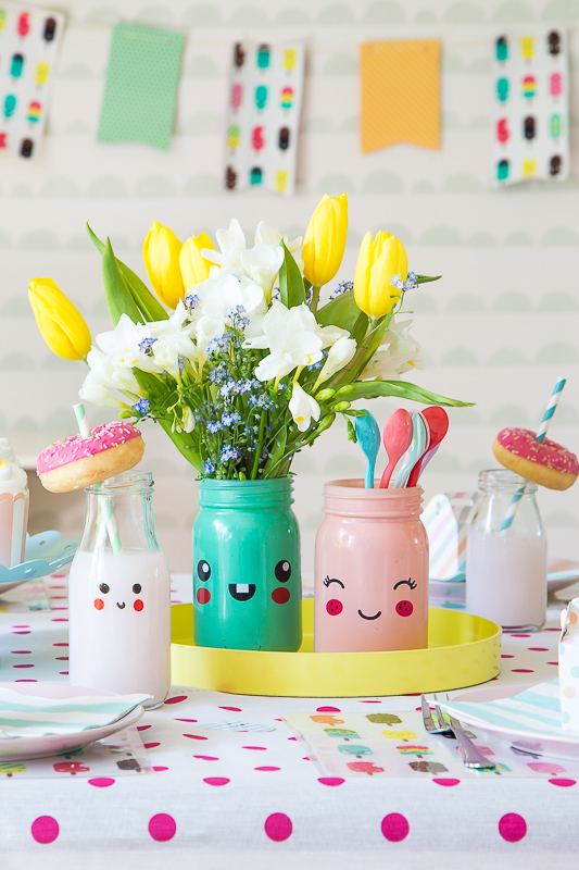 Verspielt, bunt und fröhlich - eine Geburtstagsparty im Kawaii - Style