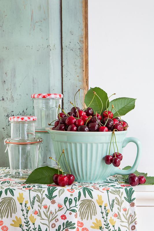 Geschenkidee - Kirschmarmelade selbermachen und verpacken