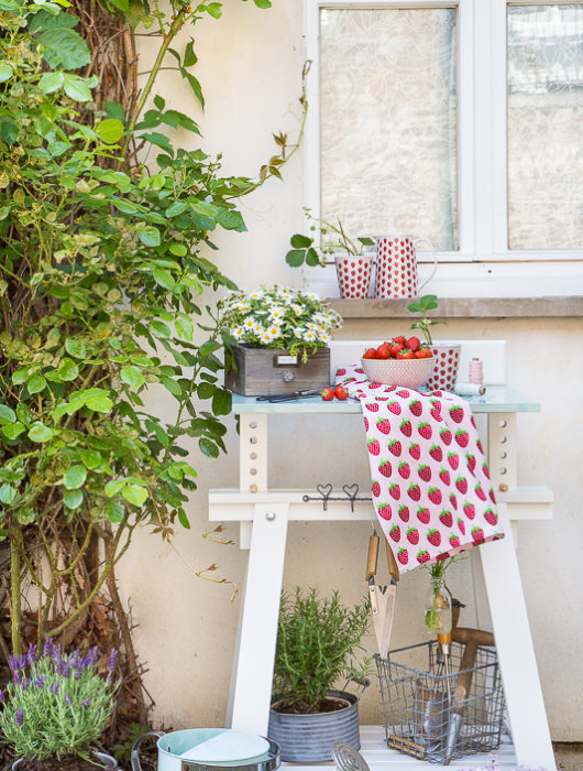 Ikea Hack - einen Pflanztisch schnell selberbauen