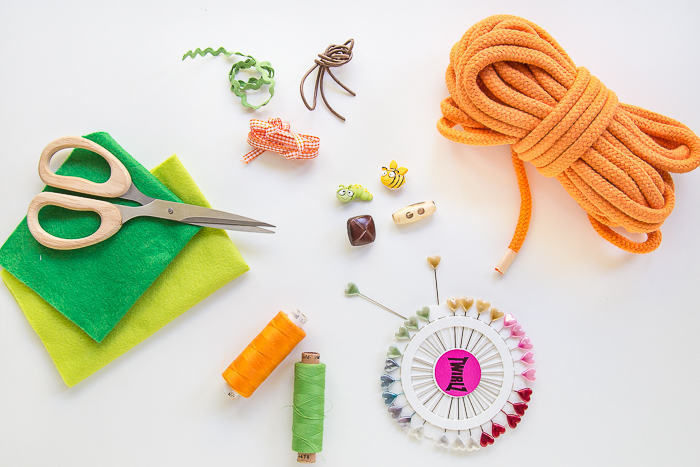 DIY Sommertasche aus einem Seil selber nähen