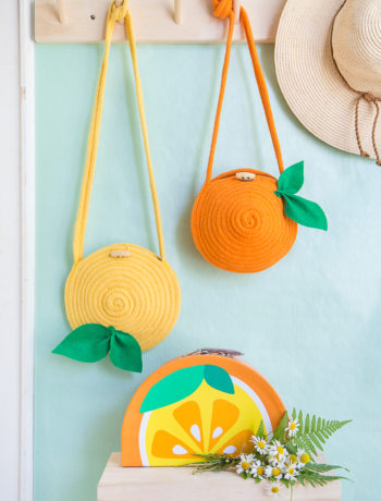 DIY Sommertasche aus einem Seil selber nähen