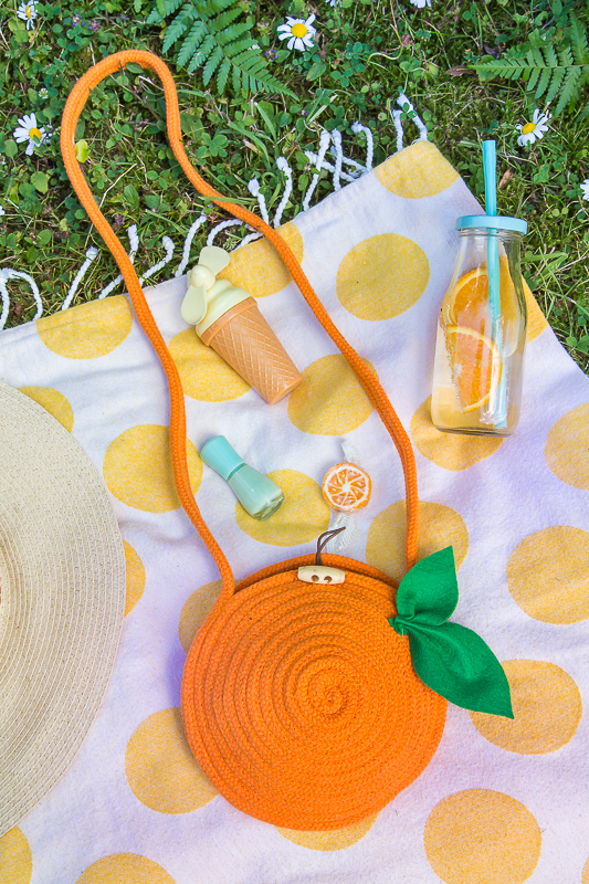 DIY Sommertasche aus einem Seil selber nähen
