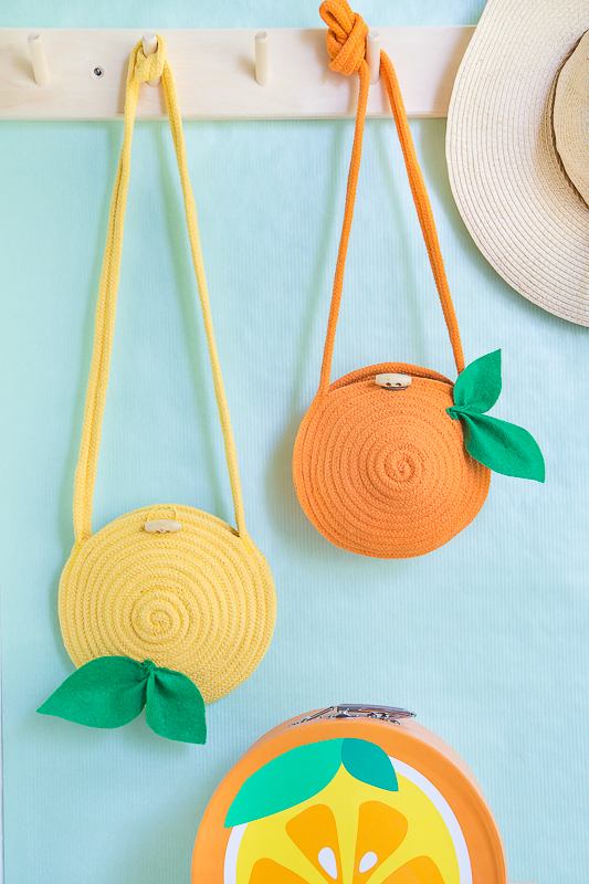 DIY Sommertasche aus einem Seil selber nähen