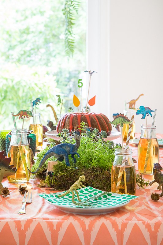 Kindergeburtstag - gigantische Dinosaurier Party Ideen