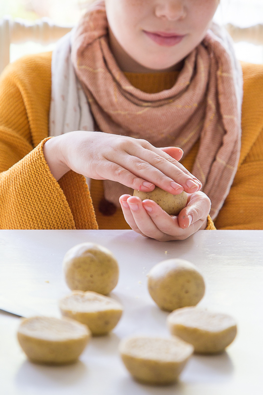 Herbstliche Pilz Kekse mit Haselnuss