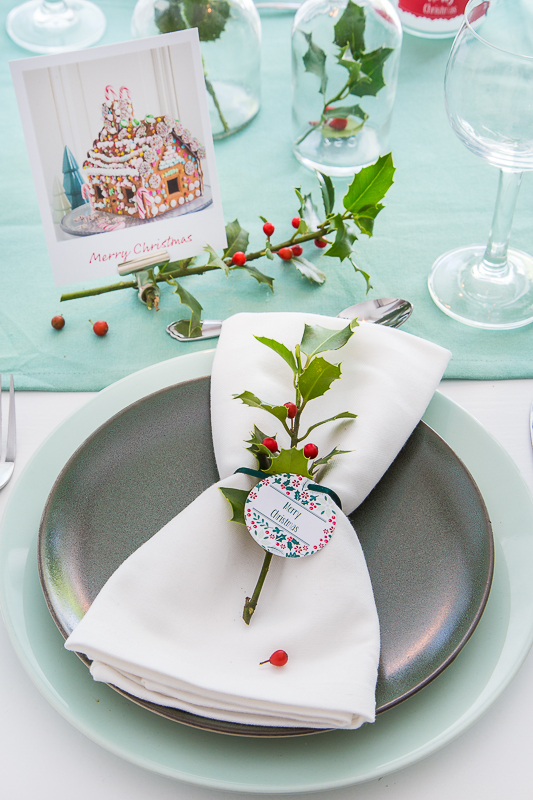 Es wird weihnachtlich - einfache DIY Ideen für die Tischdekoration