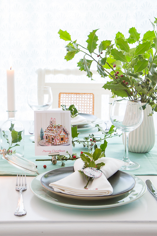 Es wird weihnachtlich - einfache DIY Ideen für die Tischdekoration