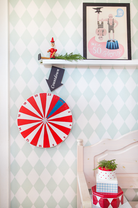 DIY Adventsuhr - Countdown bis Weihnachten