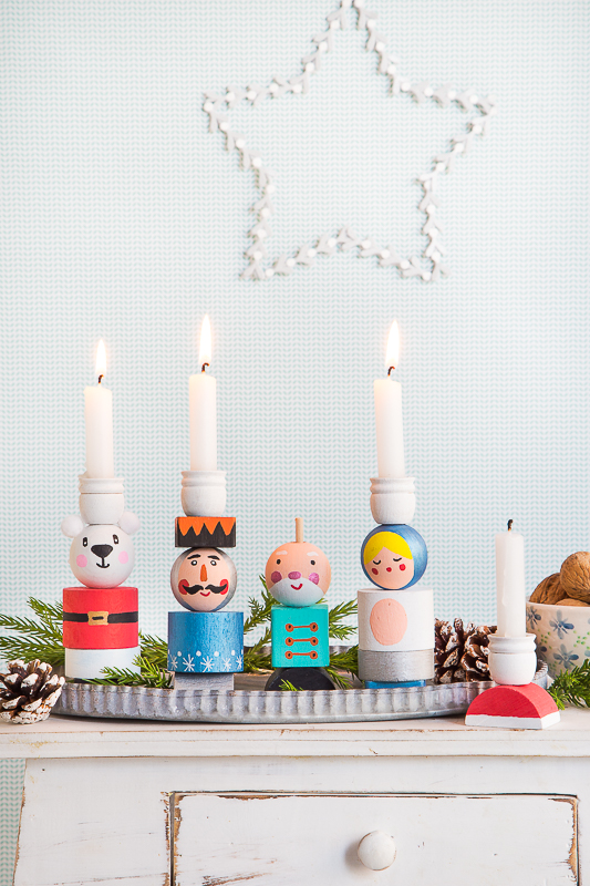 Ein ganz besonderer Adventskranz für Kinder