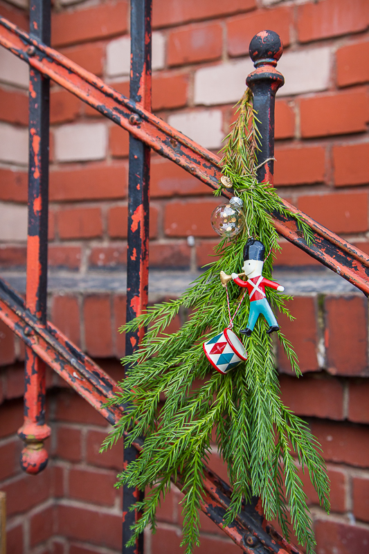 Last Minute Adventskranz als Dekoration und Geschenkidee