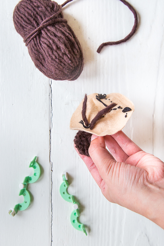 Stoffbeutel tierisch verschönern