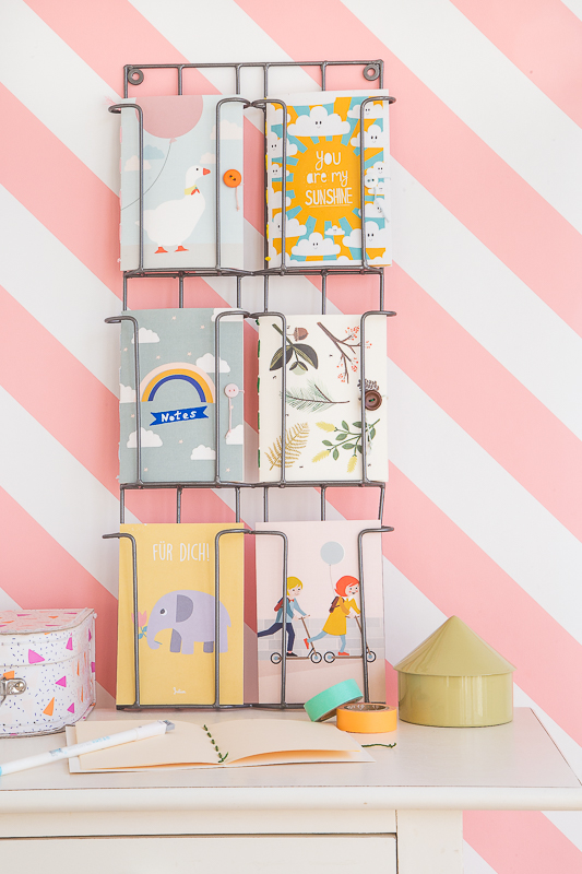 DIY Upcycling - Notizhefte aus Grußkarten