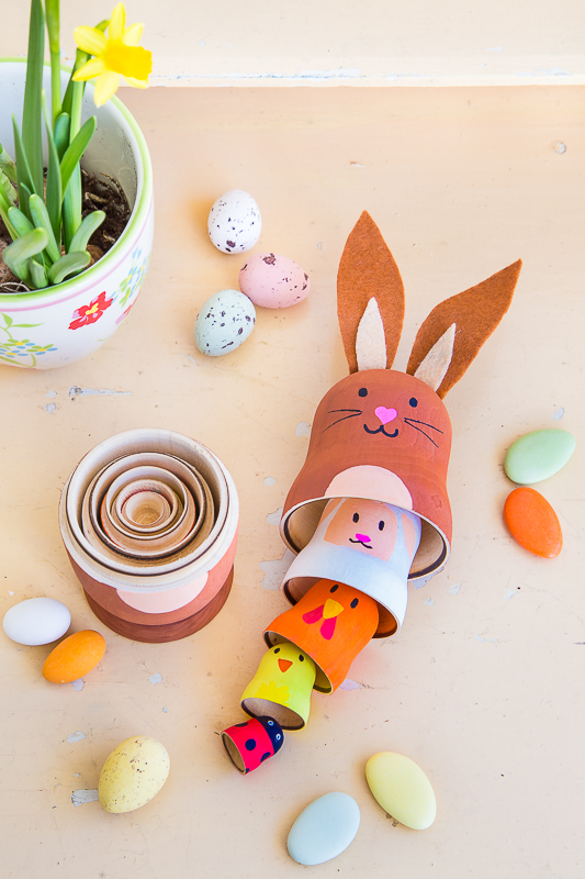 Dekoration zu Ostern - Matroschkas mal ganz anders