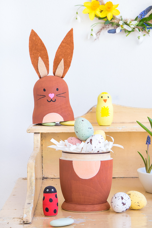 Dekoration zu Ostern - Matroschkas mal ganz anders