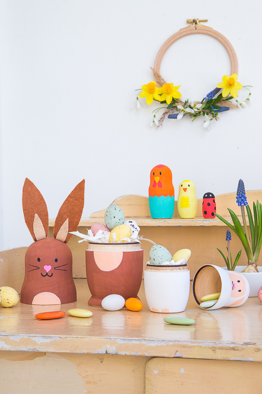 Dekoration zu Ostern - Matroschkas mal ganz anders
