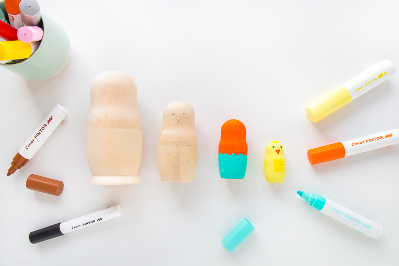 Dekoration zu Ostern - Matroschkas mal ganz anders