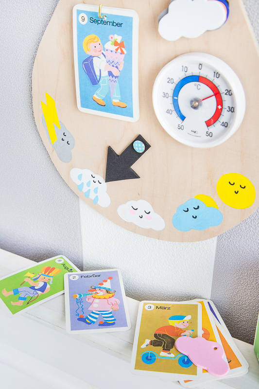 Spielzeug für Kids selber machen - eine Wetterstation