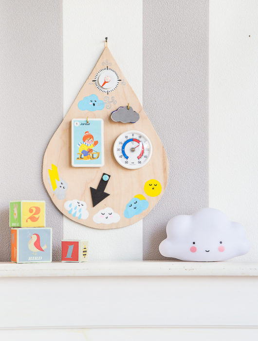 Spielzeug für Kids selber machen - eine Wetterstation