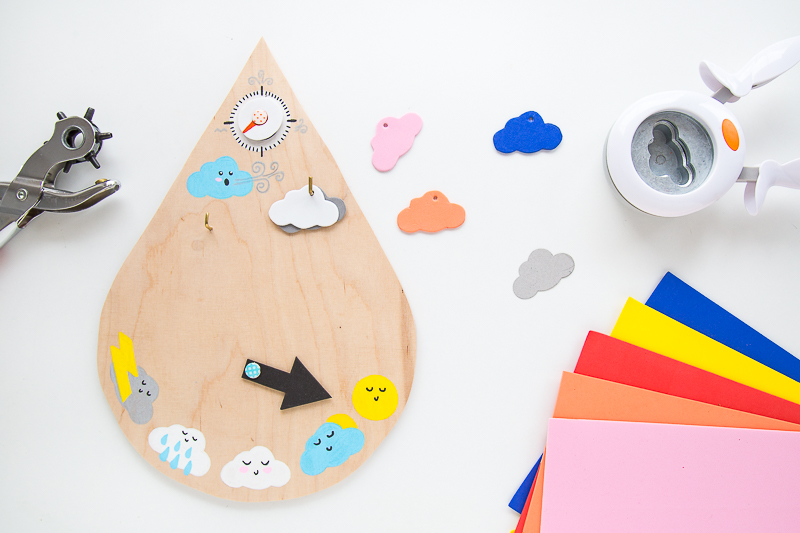 Spielzeug für Kids selber machen - eine Wetterstation