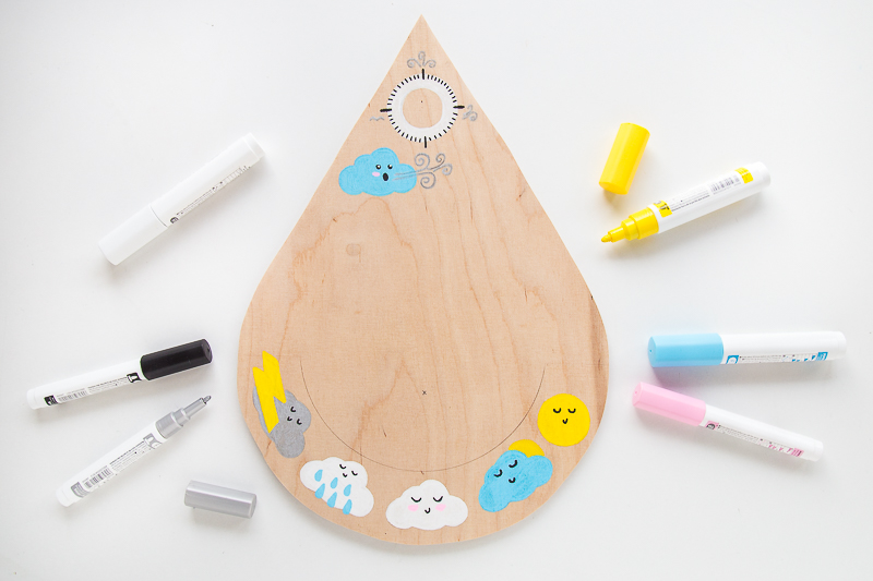 Spielzeug für Kids selber machen - eine Wetterstation