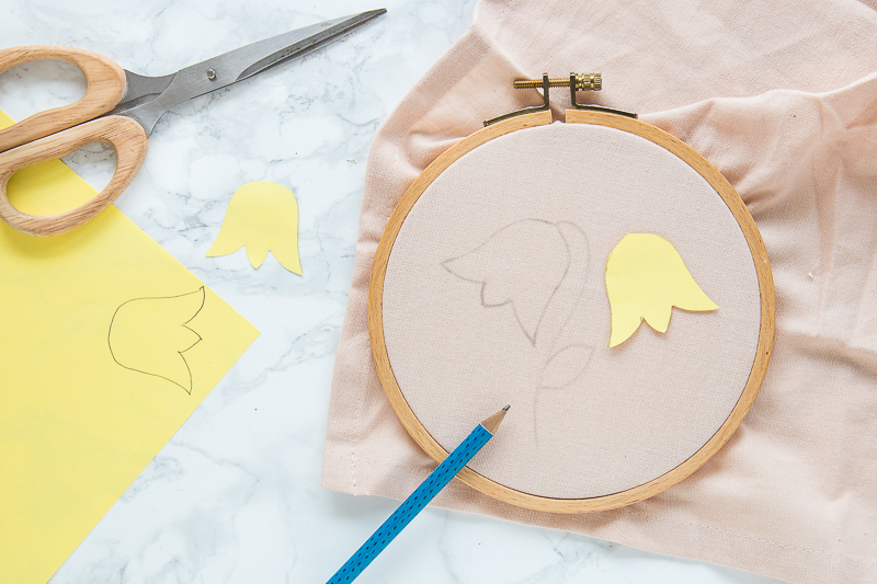 Punch Needle für Anfänger - Servietten für den Ostertisch