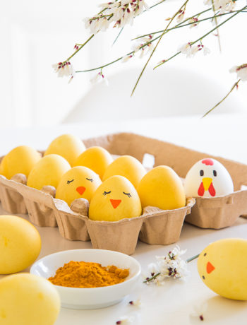 Ostereier natürlich färben und ganz einfach gestalten