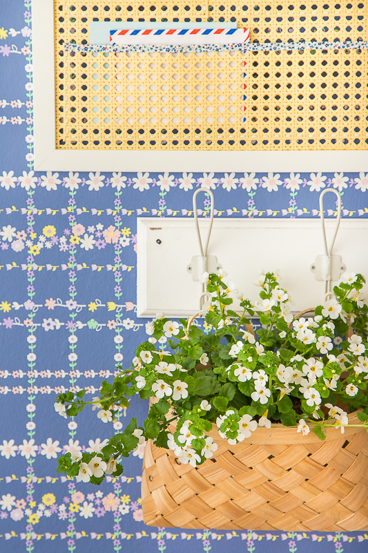 DIY Pinnwand aus Wiener Geflecht basteln