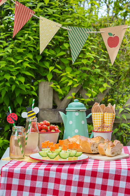 Ein Picknick Kindergeburtstag feiern mit kreativen Ideen