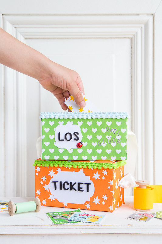 DIY - Upcycling für Kinder aus Teeschachteln