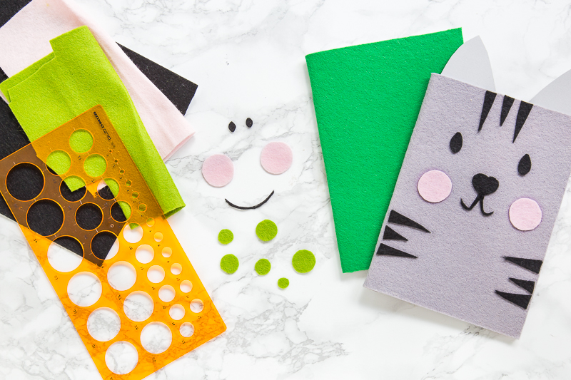 DIY Idee zum Schulstart - Schulhefte tierisch aufpimpen