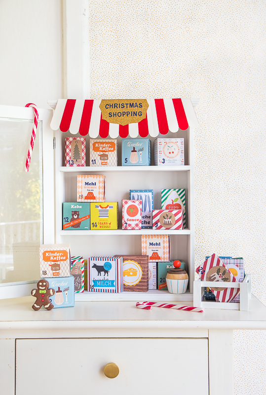 Kaufmannsladen – ein Adventskalender der ganz besonderen Art 