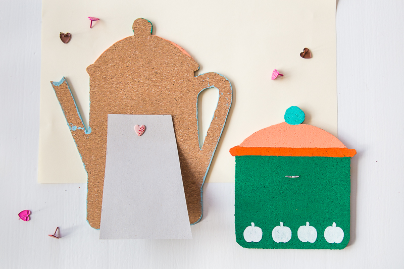 Nichts mehr verpassen! Notizhalter aus Kork zum Selbermachen