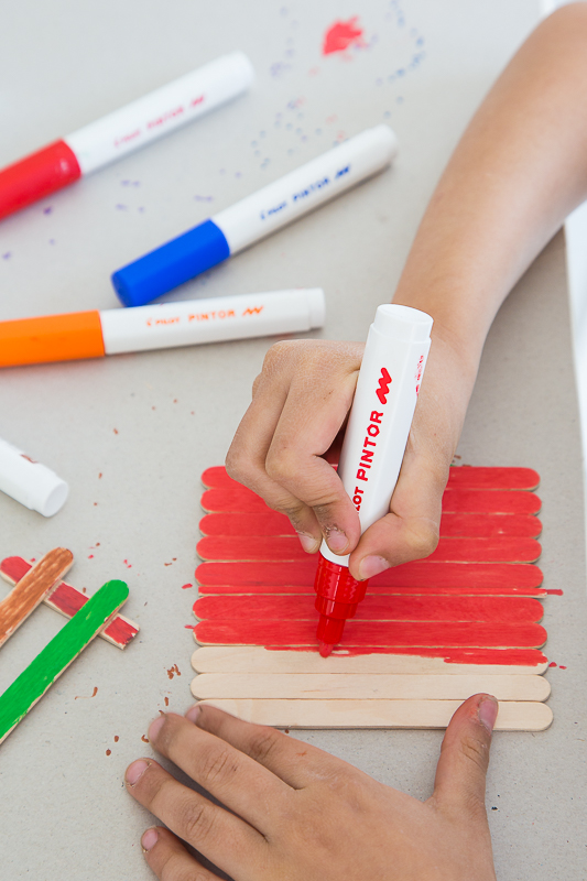 Kreatividee aus Eisstielen - Fantasievolles mit Kindern basteln