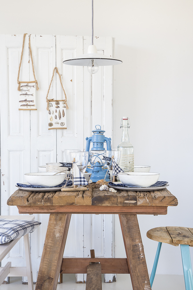 Sommer Sonne Meer - Maritime Ideen für deine Tischdeko