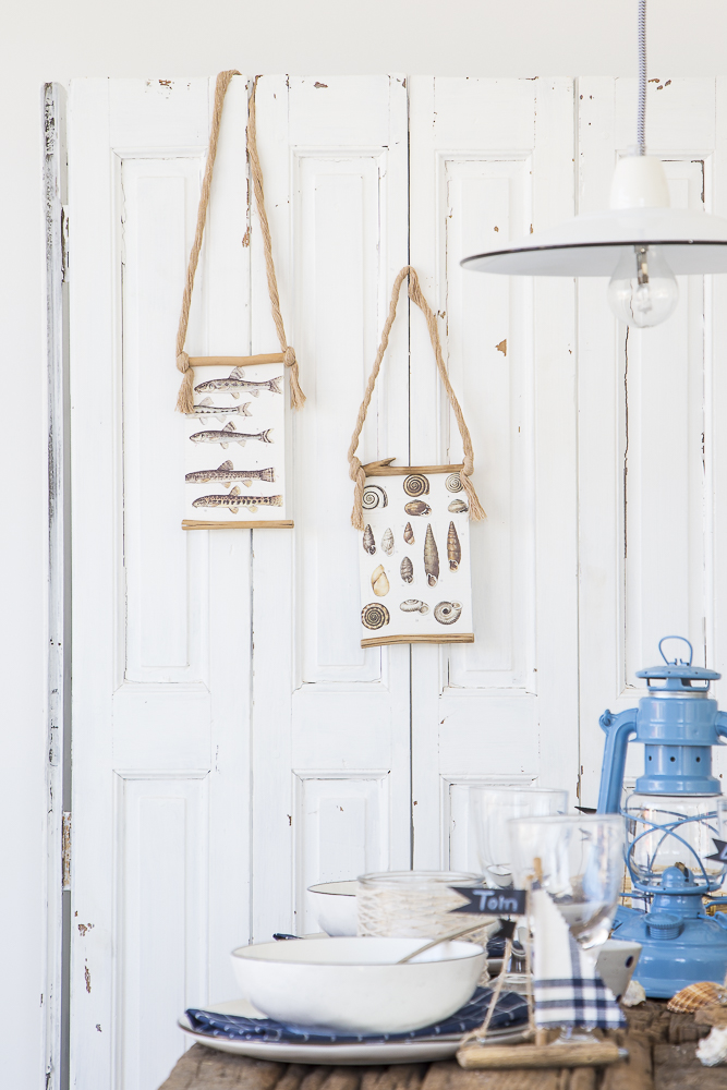 Sommer Sonne Meer - Maritime Ideen für deine Tischdeko