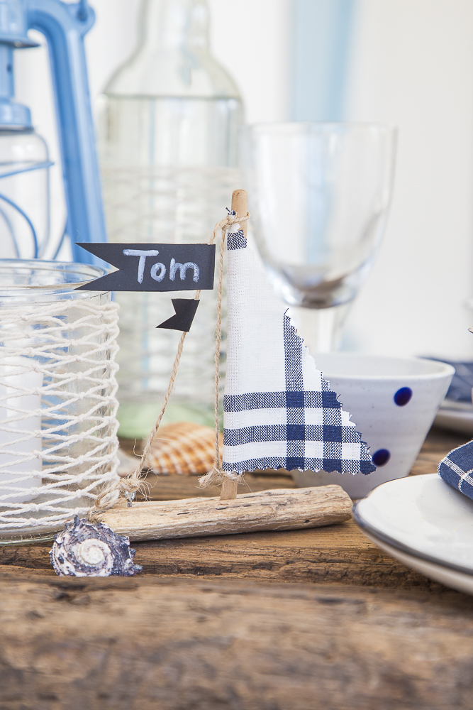 Sommer Sonne Meer - Maritime Ideen für deine Tischdeko