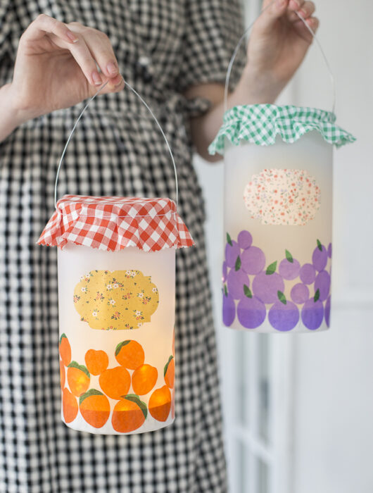 Zuckersüße Laterne zum Selberbasteln